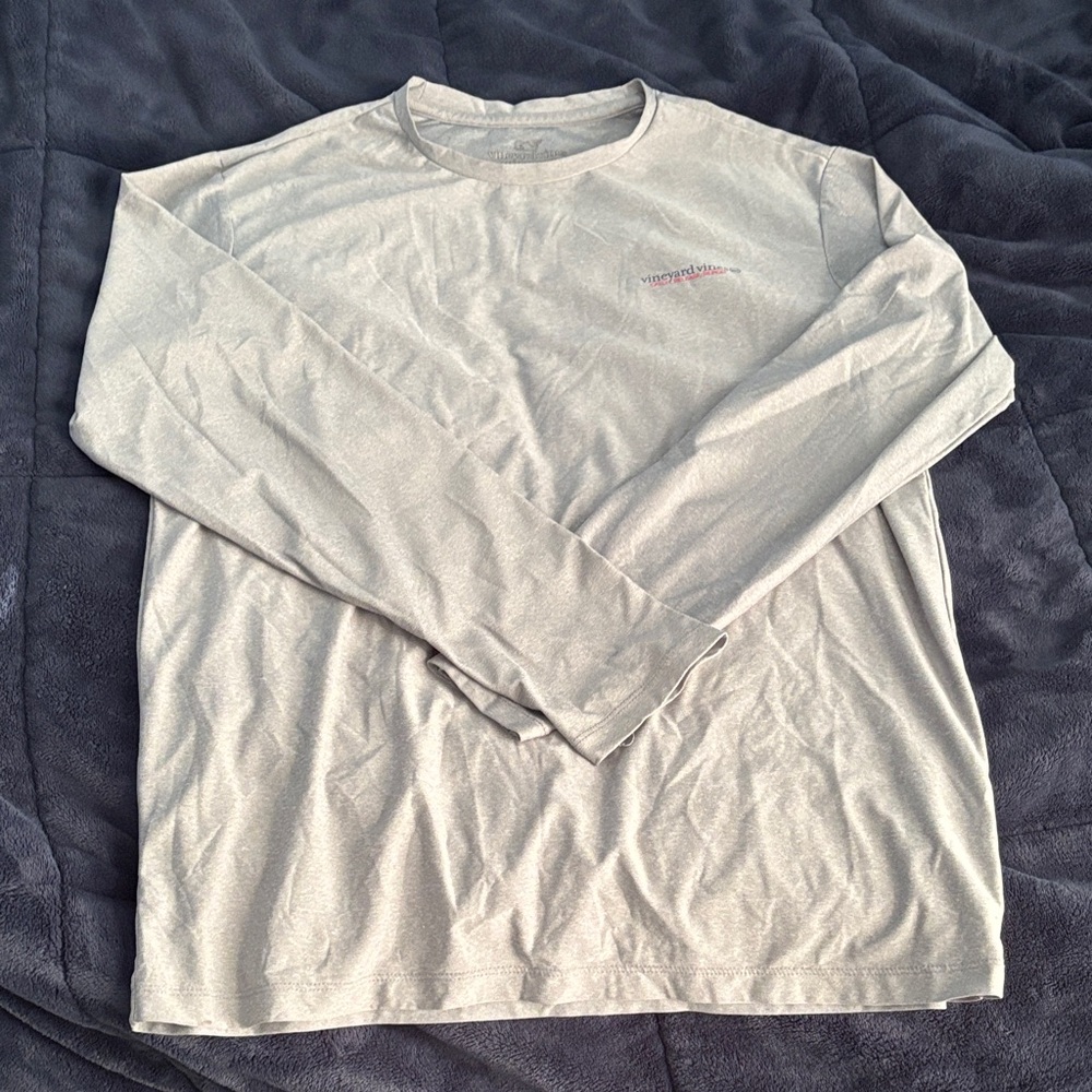 Men's Long Sleeve Gray Shirt